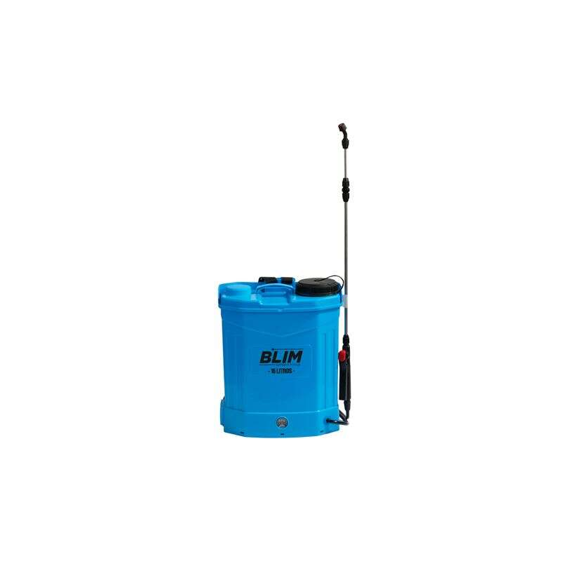 Blim Batterie Back Souffrant Machine 12V 16L - Plage de Pression 0.2 - 0.45mpa - Régulateur de Puissance - Lance Inox
