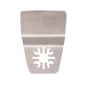 Outil multifonction polyvalent Blim - Puissance 400 W - Vitesse variable 15 000-22 000 tr/min - Angle d'oscillation 3 degrés - C