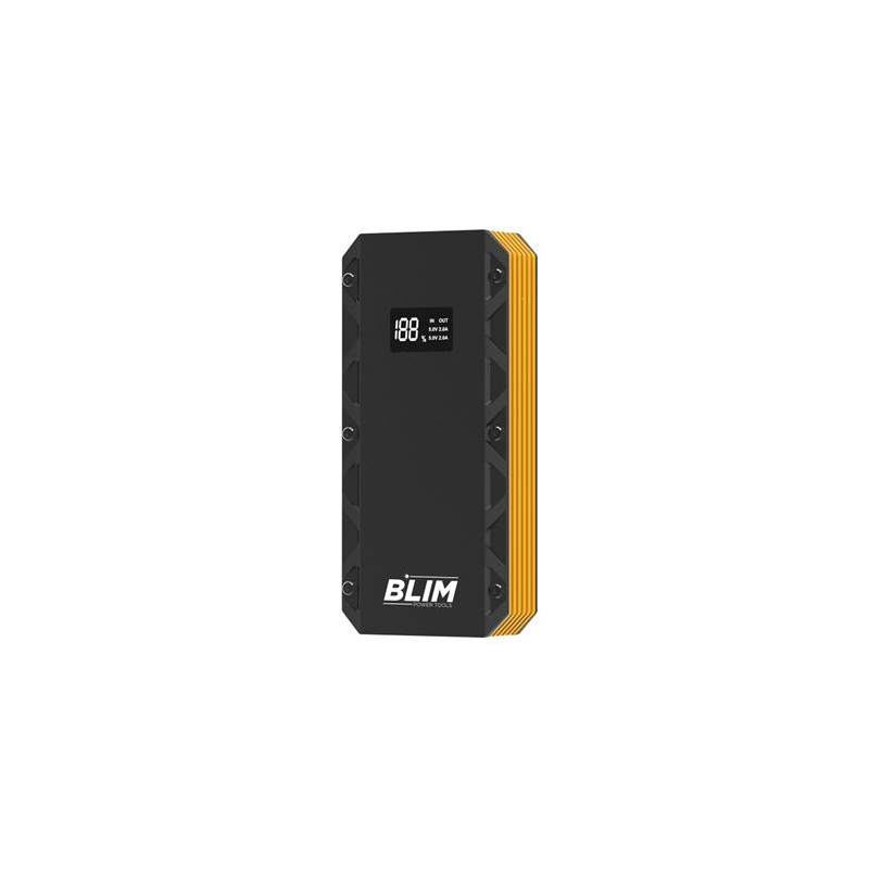 Démarreur de batterie 3 en 1 Blim BL0432 - 8 000 mAh - Démarreur 12 V - Batterie externe - Lampe torche - Protection contre les