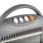 Chauffage halogène portable Orbegozo BP 5008 - Puissance 1200 W - Silencieux - Émission de chaleur instantanée - Système de sécu