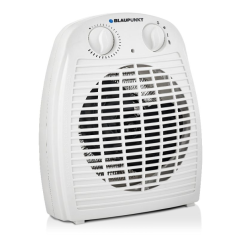 Chauffage d'appoint Blaupunkt - Puissance 2000 W - Température réglable - Fonction ventilateur - Thermostat - Blanc