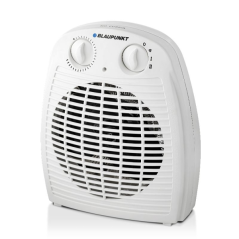Chauffage d'appoint Blaupunkt - Puissance 2000 W - Température réglable - Fonction ventilateur - Thermostat - Blanc