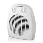 Chauffage d'appoint Blaupunkt - Puissance 2000 W - Température réglable - Fonction ventilateur - Thermostat - Blanc