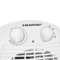 Chauffage d'appoint Blaupunkt - Puissance 2000 W - Température réglable - Fonction ventilateur - Thermostat - Blanc
