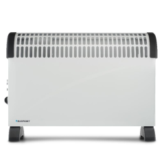 Radiateur convecteur Blaupunkt - Puissance 2000 W - Thermostat réglable - Ventilateur turbo indépendant - Poignées intégrées - 5