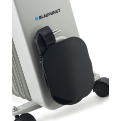 Radiateur à bain d'huile Blaupunkt - Puissance 2000 W - Roulettes - Thermostat réglable - Rangement du cordon - Poignée latérale