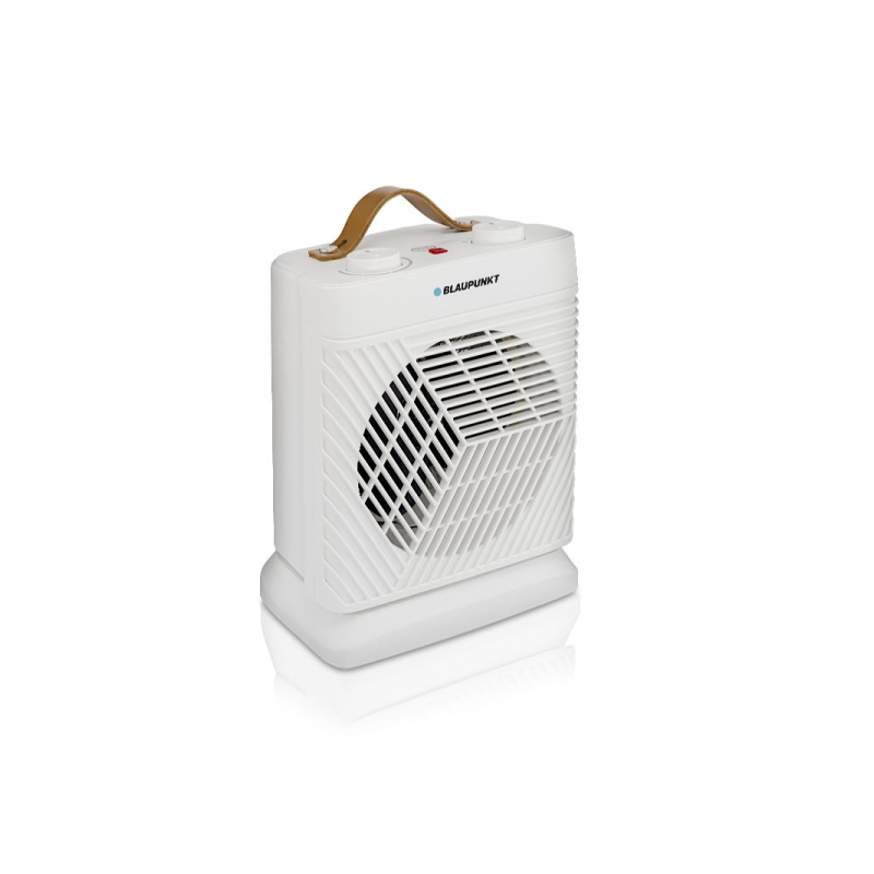 Chauffage d'appoint Blaupunkt - Puissance 2000 W - Température réglable - Antidérapant - Fonction ventilateur - Thermostat - Osc