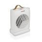 Chauffage d'appoint Blaupunkt - Puissance 2000 W - Température réglable - Antidérapant - Fonction ventilateur - Thermostat - Osc