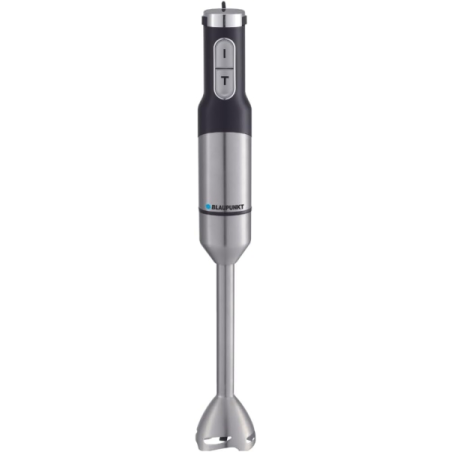 Mixeur plongeant Blaupunkt - Puissance 1500 W - Lames en acier inoxydable - Compatible lave-vaisselle - Noir et gris
