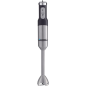 Mixeur plongeant Blaupunkt - Puissance 1500 W - Lames en acier inoxydable - Compatible lave-vaisselle - Noir et gris