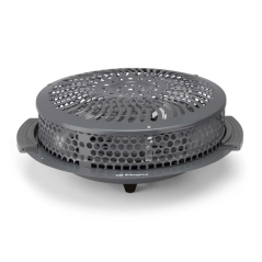 Brasero électrique Orbegozo BR 92 - Puissance 900 W - Grille de sécurité - Poignées froides au toucher - 2 niveaux de chaleur -