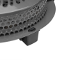 Brasero électrique Orbegozo BR 92 - Puissance 900 W - Grille de sécurité - Poignées froides au toucher - 2 niveaux de chaleur -