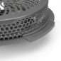 Brasero électrique Orbegozo BR 92 - Puissance 900 W - Grille de sécurité - Poignées froides au toucher - 2 niveaux de chaleur -