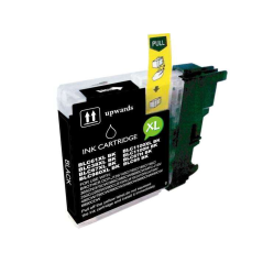 LOT de 50 VRAC - Brother LC980XL/LC1100XL/LC985XL Cartouche d'encre générique noire - Remplace LC980BK/LC1100BK/LC985BK