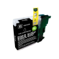 LOT de 50 VRAC - Brother LC980XL/LC1100XL/LC985XL Cartouche d'encre générique noire - Remplace LC980BK/LC1100BK/LC985BK