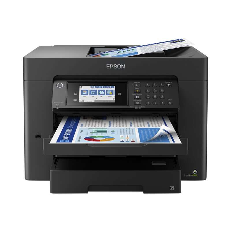 Epson Workforce WF7840DTWF Imprimante multifonction couleur A3 Duplex Fax WiFi 25ppm