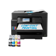 Imprimante multifonction Epson EcoTank ET-16605 A3+ couleur, fax recto verso, Wi-Fi, 32 ppm, chargeur automatique de documents (