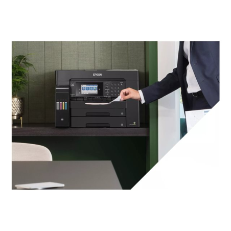 Imprimante multifonction Epson EcoTank ET-16605 A3+ couleur, fax recto verso, Wi-Fi, 32 ppm, chargeur automatique de documents (