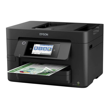 Imprimante multifonction Epson Workforce WF4820DWF Fax recto verso couleur WiFi 25 ppm