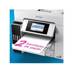 Epson EcoTank Pro ET5855 Imprimante couleur multifonction Fax recto verso WiFi 25 ppm - ADF 50 feuilles