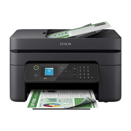 Imprimante multifonction Epson Workforce WF2930DWF Fax couleur recto verso Wi-Fi 33 ppm