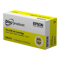 Cartouche d'encre jaune d'origine Epson PJIC5 - C13S020451