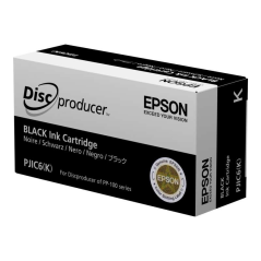 Cartouche d'encre noire d'origine Epson PJIC6 - C13S020452
