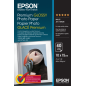 Epson Premium Glossy Photo Pack de 40 Hojas de Papel Fotografico - 10x15cm - Gramaje de 255g/m2 - Acabado Brillante - Compatible