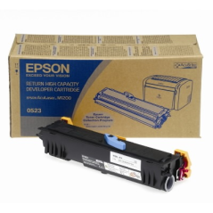 Epson C13S050523 Cartouche de toner noire consignée originale - C13S050523