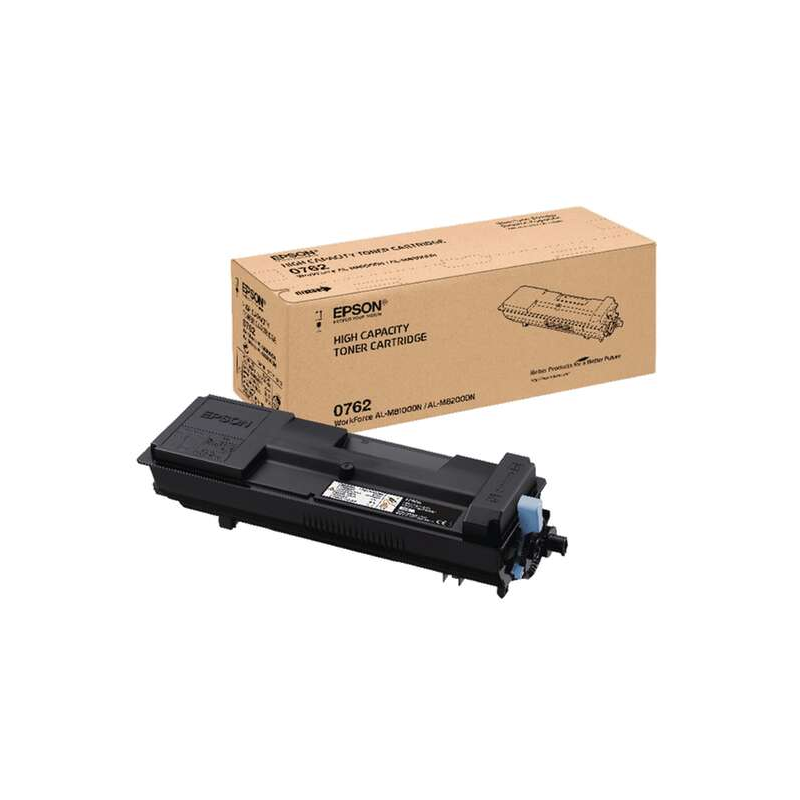 Cartouche de toner noire d'origine Epson WorkForce AL-M8100/AL-M8200 - C13S050762