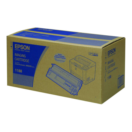 Cartouche de toner originale Epson Aculaser M8000 noire - C13S051188
