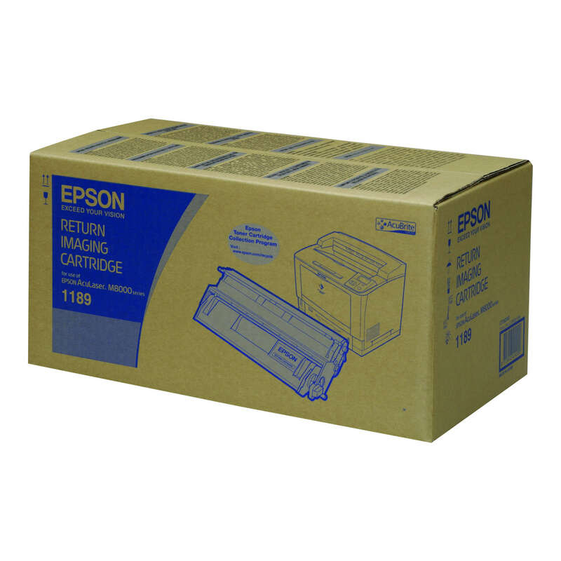 Cartouche de toner originale Epson Aculaser M8000 noire - C13S051189