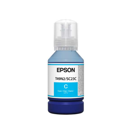 Bouteille d'encre cyan originale Epson T49H2 - C13T49H200