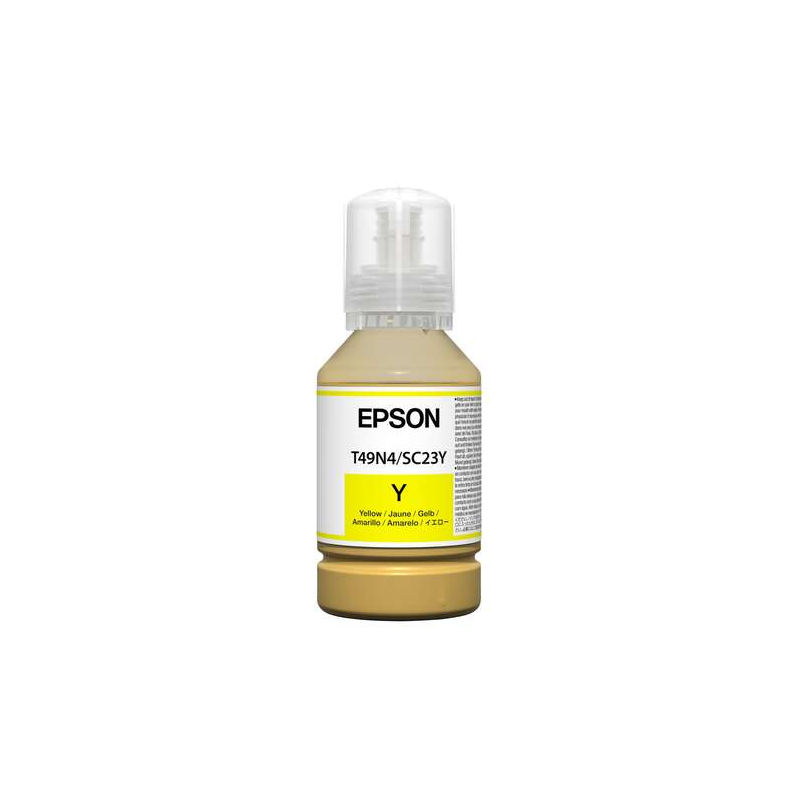 Bouteille d'encre originale jaune Epson T49H4 - C13T49H400