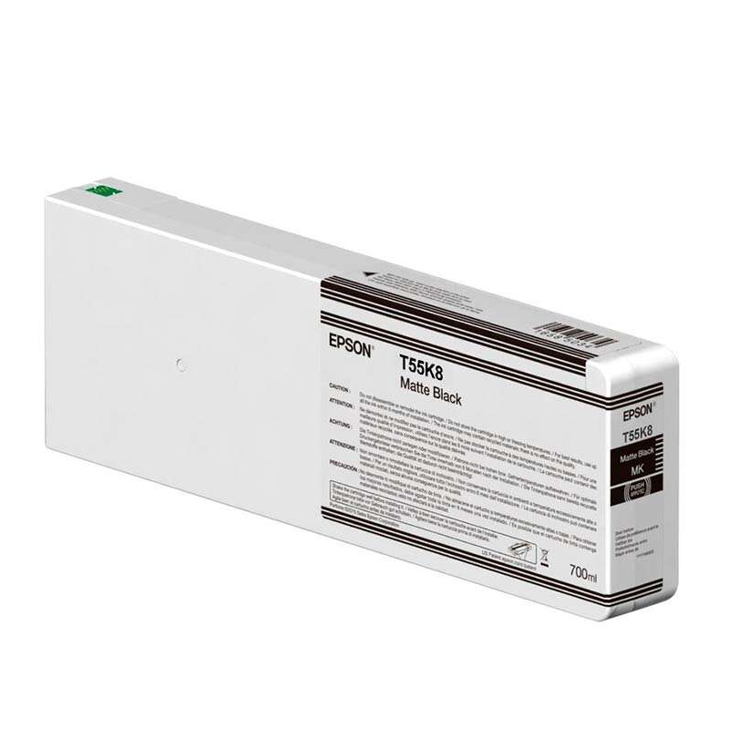 Epson C13T55K800 Cartouche d'encre noire mate originale - C13T55K800