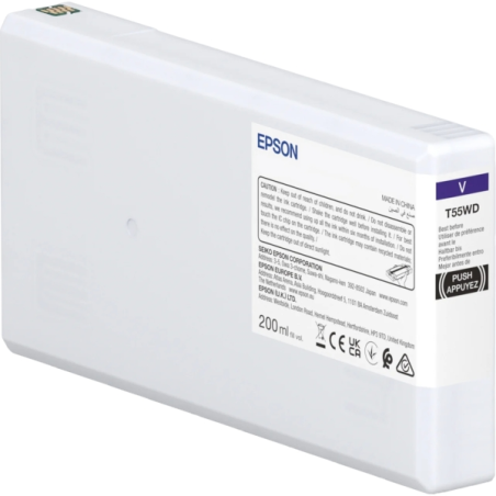 Cartouche d'encre violette originale Epson T55WD - C13T55WD00