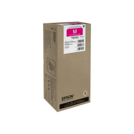 Cartouche d'encre originale Epson T9743 Magenta - C13T974300