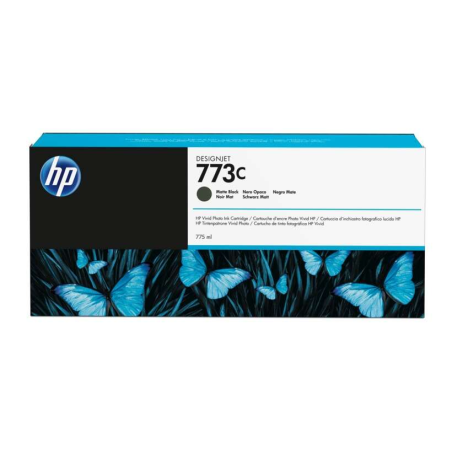 Cartouche d'encre noire mate HP 773C d'origine - C1Q37A
