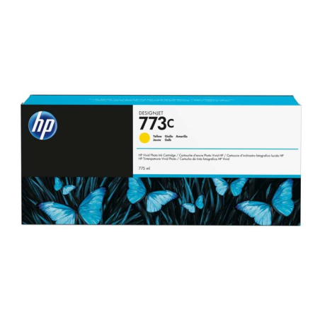 Cartouche d'encre jaune d'origine HP 773C - C1Q40A