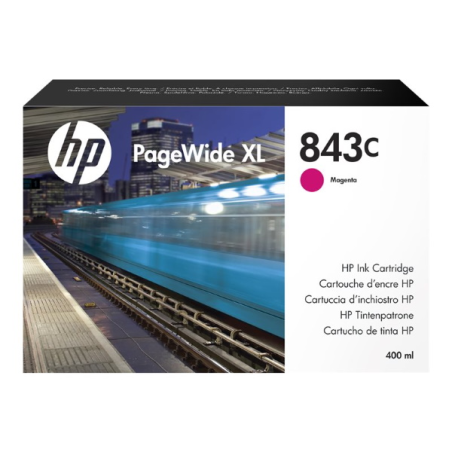 Cartouche d'encre magenta d'origine HP 843C XL - C1Q67A