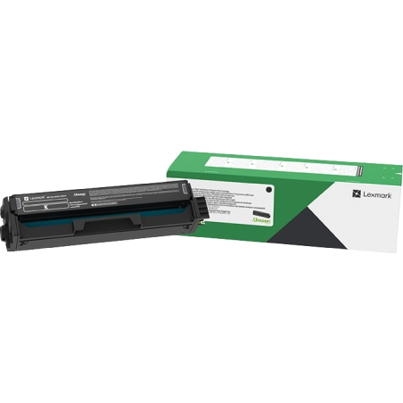 Cartouche de toner noire originale Lexmark C3326/MC3326 - C332HK0/C330H10