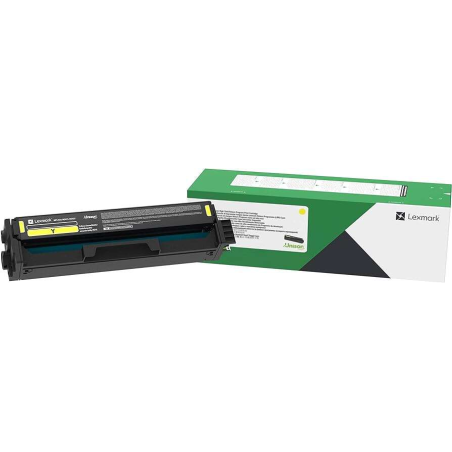 Cartouche de toner jaune originale Lexmark C3326/MC3326 - C332HY0/C330H40