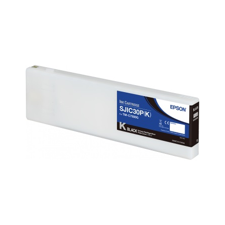 Cartouche d'encre noire d'origine Epson SJIC30P(K) - C33S020639