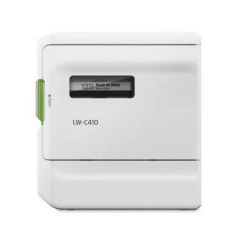Imprimante d'étiquettes à transfert thermique portable Epson LabelWorks LW-C410 - Largeur de ruban jusqu'à 18 mm - Résolution ma