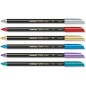 Edding 1200 Metallic lot de 6 marqueurs couleurs assorties