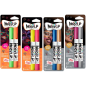 Carioca Mask Up Metallic & Neon Pack de 12 blisters de 2 crayons chacun - Lumineux et lavable - À base d'eau - Miscible - Couleu