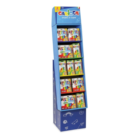 Carioca Présentoir Joy Jumbo Tita 12+2 - Couleurs Assorties