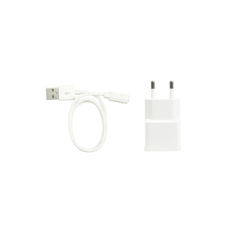 Chargeur mural Savefamily + câble pour montres Savefamily - 5 V - Blanc