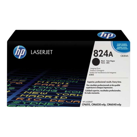 Tambour d'image noir d'origine HP CB384A - 824A (tambour)