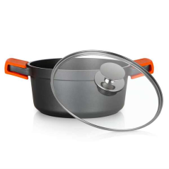Orbegozo CDH 3020 - Casserole en fonte d'aluminium résistante - Polyvalence et sécurité en cuisine - Antiadhésive et adaptée à t